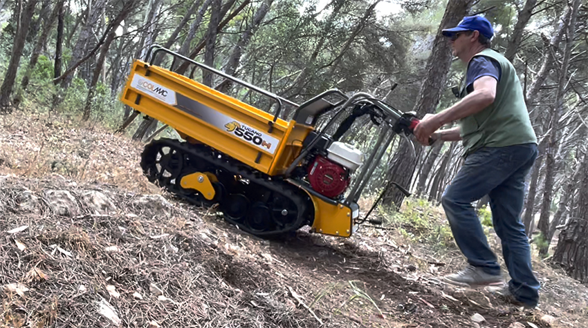 Brouettes a chenilles