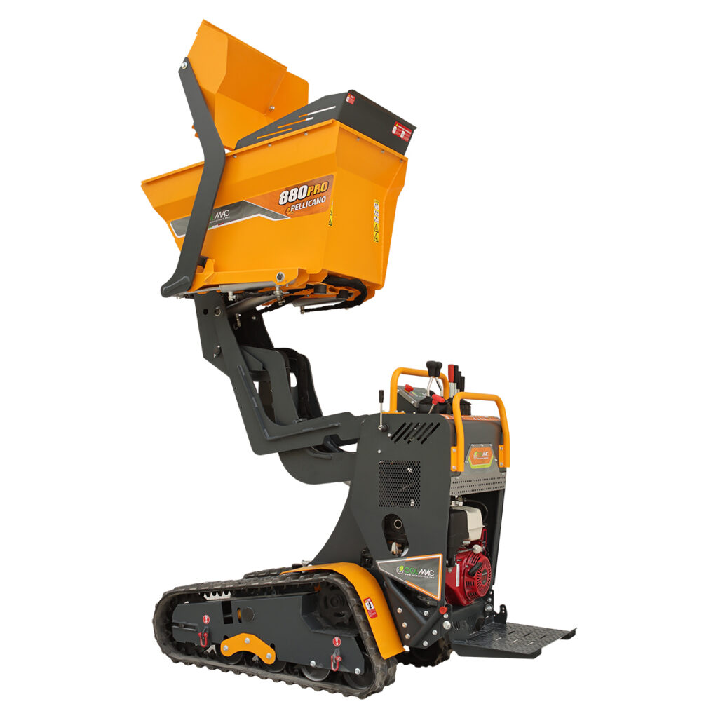 mini-basculeurs à chenilles